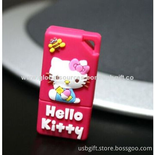 USB Drive, 8GB, PVC Material Custom, Promotional Gift